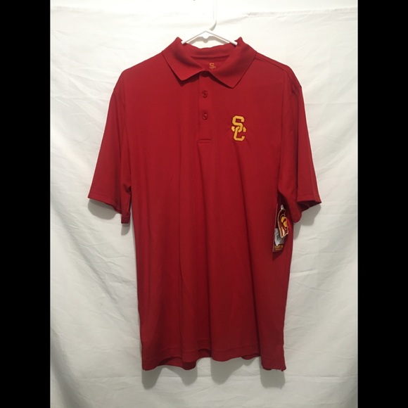 USC POLO SIZE MEN’s LARGE - Picture 1 of 4